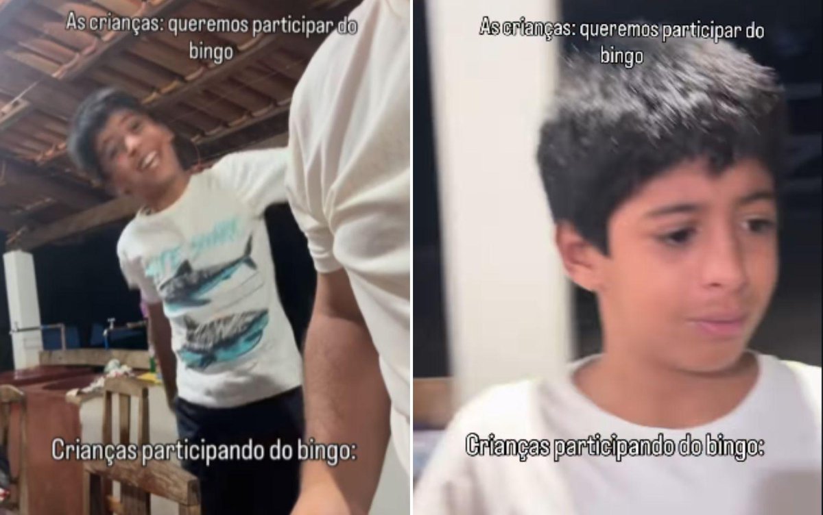 jornal_opopular's tweet photo. Menino comemora vitória no bingo, mas fica triste ao ver o prêmio e reação viraliza; vídeo

📲 Leia agora em O Popular: https://t.co/TVQLmGKe3l

#LeiaAgora #OPopular #Goiás #Uruana #AmigoSecreto #bingo #vídeosviralizados https://t.co/gNkYSGVJgO