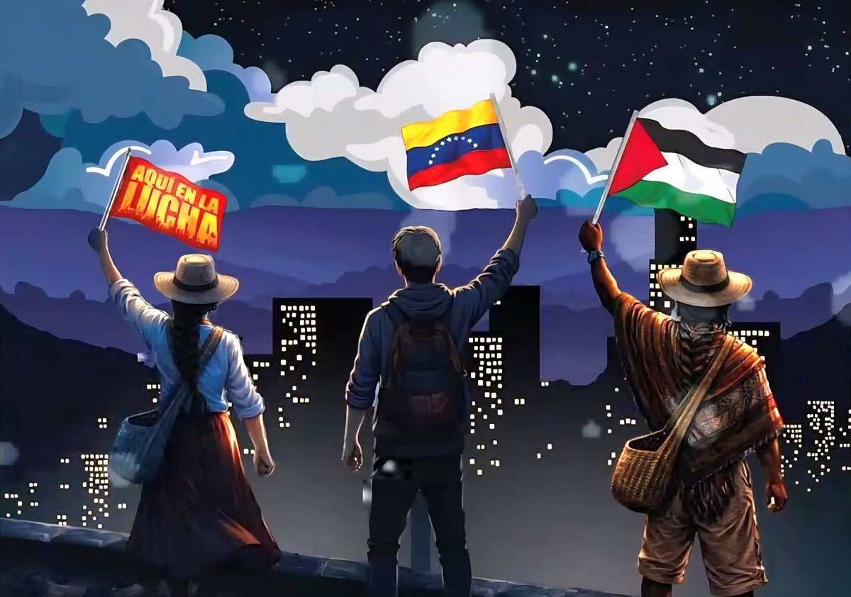 Sugerimos para un feliz 2026 el lema “#Venezuela No está Sola”. Unamos nuestras voces a los pueblos de #Sur Global que rechazan cualquier tipo de #intervenciónmilitar, #sanción, #robo o #bloqueo. NO al #imperialismo. NO al #fascismo. NO al #sionismo.
👇👇
cpuentemadera.blogspot.com/2025/12/venezu…