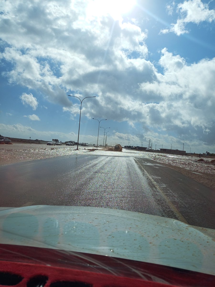 الطريق الصحراوي /الحسينيه الان.