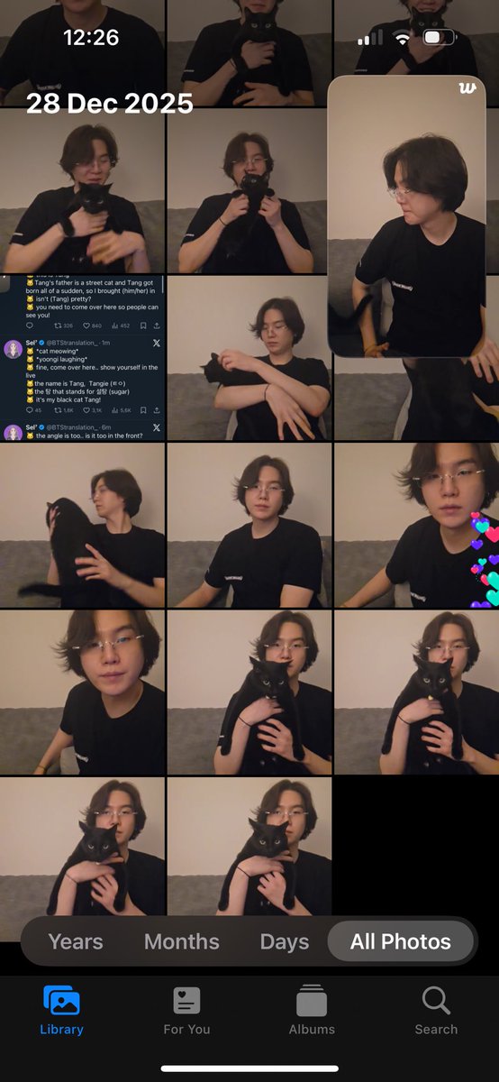 Yes I think I’m handling this pretty well