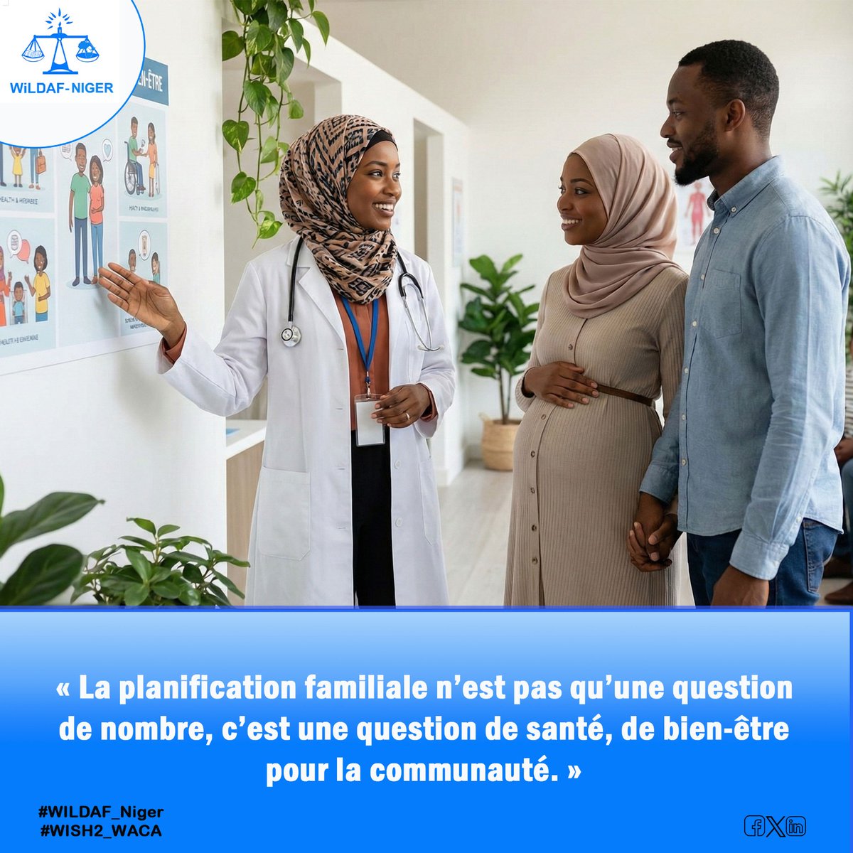La planification familiale n’est pas qu’une question de nombre, c’est une question de santé, de bien être pour la communauté.

WISH2_WACA
WILDAF_Niger