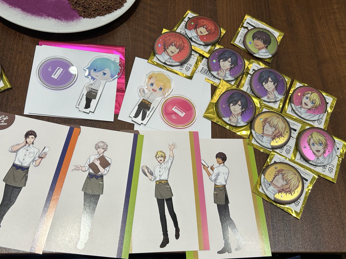 【那月 翔 嶺二 綺羅】うたプリ スイパラ ちびキャラ アクスタ 未開封15点 那月 翔 嶺二 綺羅。うたプリ スイパラ ちびキャラ アクスタ