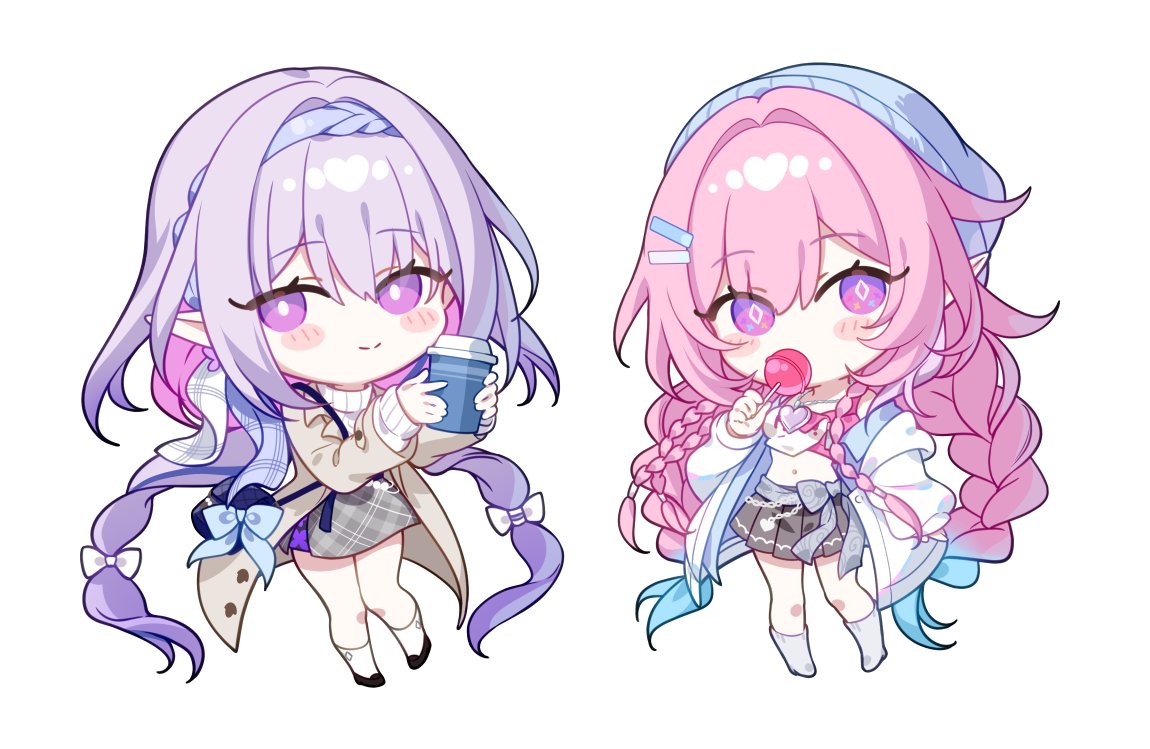 ミニキャストリス☕とミニキュレネ🍭 