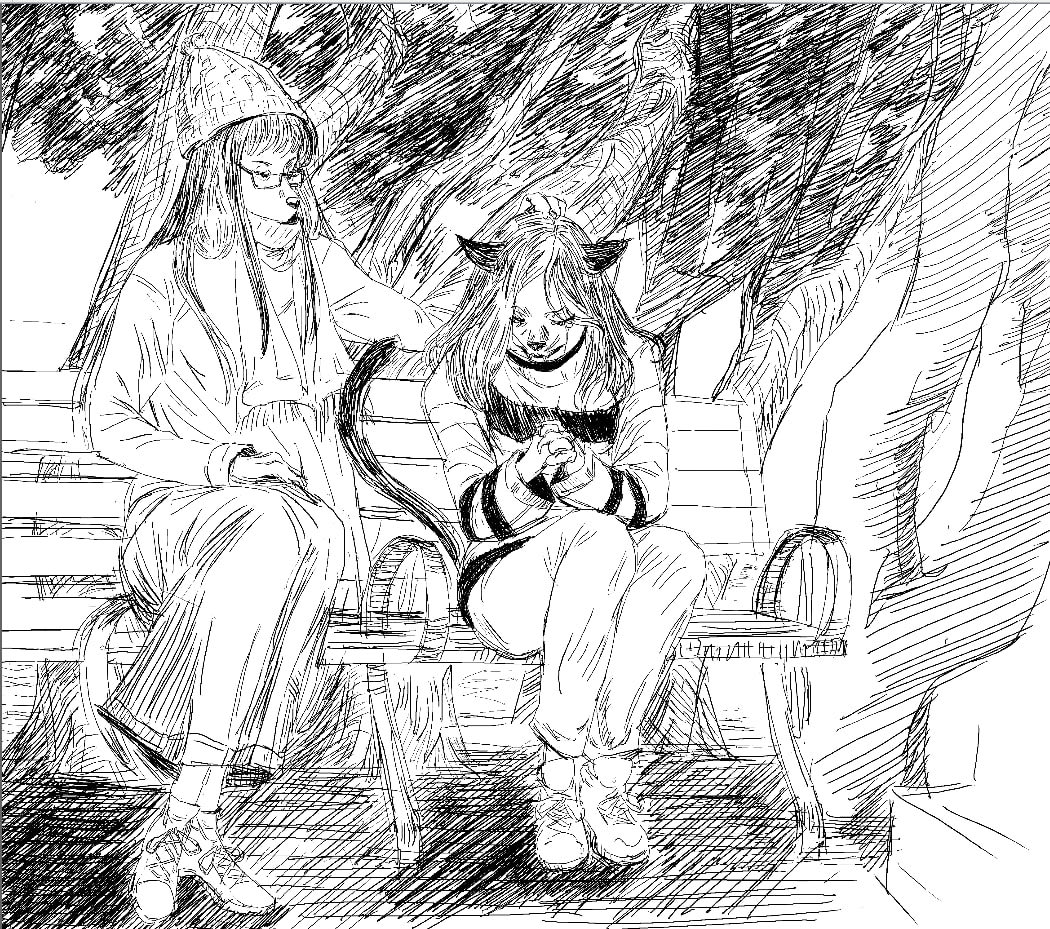 Laylinespost's tweet image. Only cat girls cry