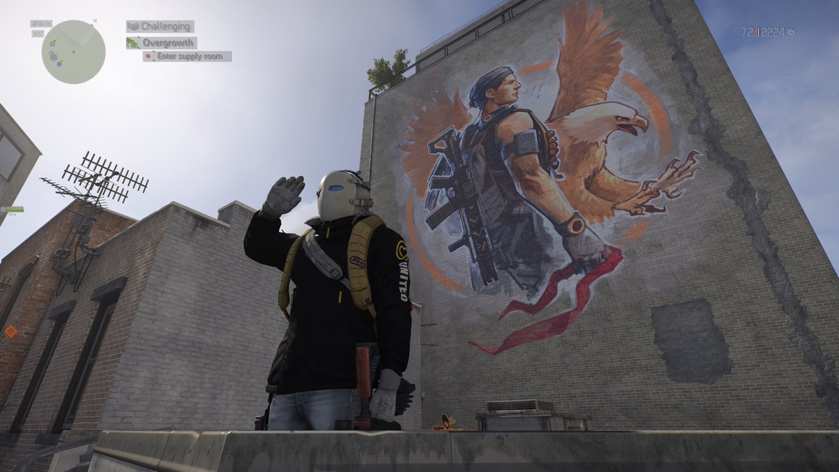 scamp3676's tweet photo. @TheDivisionGame For A-John thank you for fighting so hard ..I know your pain as a cancer survivor 💙 RIP godspeed agent https://t.co/wv9WBcKlh3
