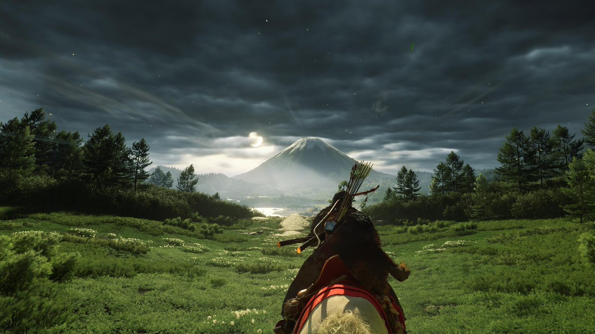 TPach_Aaron's tweet image. Platino #132, mi goty 2025 🏆 #PS5Share #GhostofYotei #PlayStationTrophy #PhotoMode