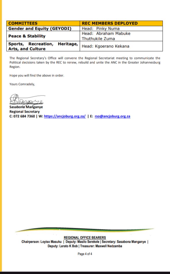AlexMediaHack's tweet photo. Honoured to be coopted to the @GautengANC Johannesburg  REC. The work begins soon ✊🏻🖤💚💛 https://t.co/nfNfNBZrNB