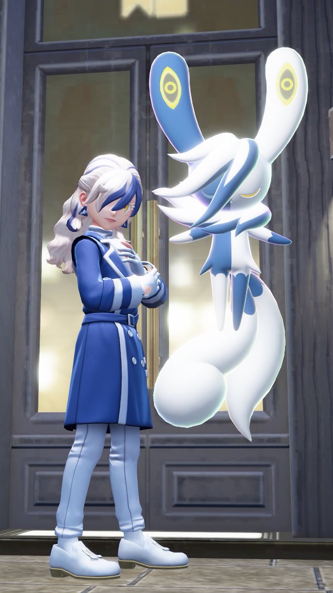 メガニャオニクス概念コーデ👁️‍🗨️
#PokemonLegendsZA     
#ZAマイコーデ