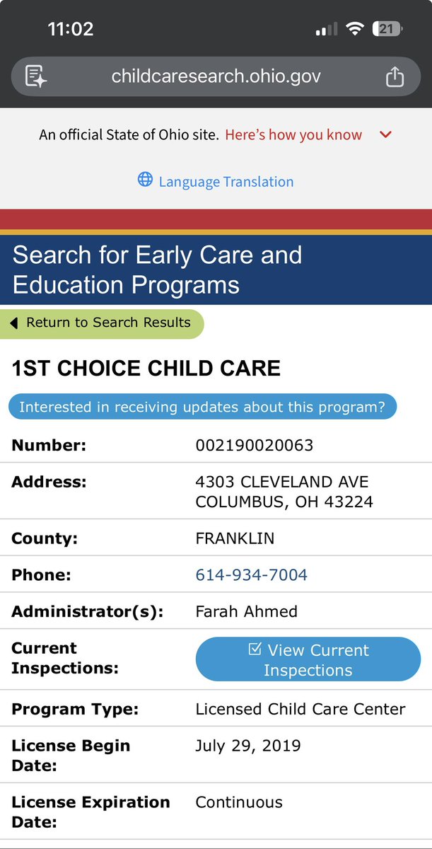 everytime_11's tweet image. 🚨🚨HERE IS HOW YOU CHECK DAYCARES IN YOUR CITY 🚨🚨

Ask Grok for an extensive list of daycares in your city. Don’t pay attention to the list it gives you, click the link it provides. Here’s an example for Columbus, Ohio: 

Then go hunting!!! 

The first three I pulled up were…