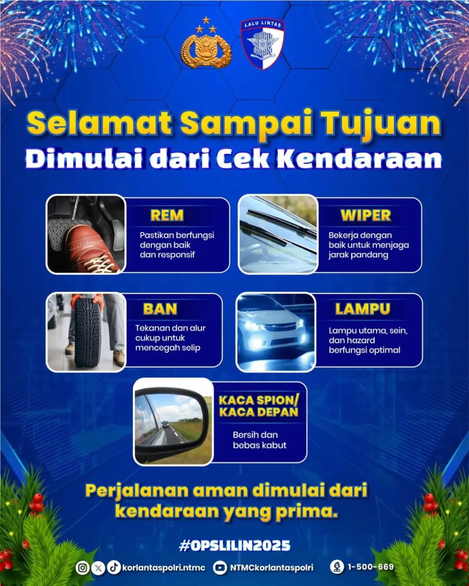 Humaspolsekran2's tweet photo. #OpsLilin25
Polri Pastikan Nataru Aman Damai untuk Masyarakat https://t.co/ZDI2uKT157