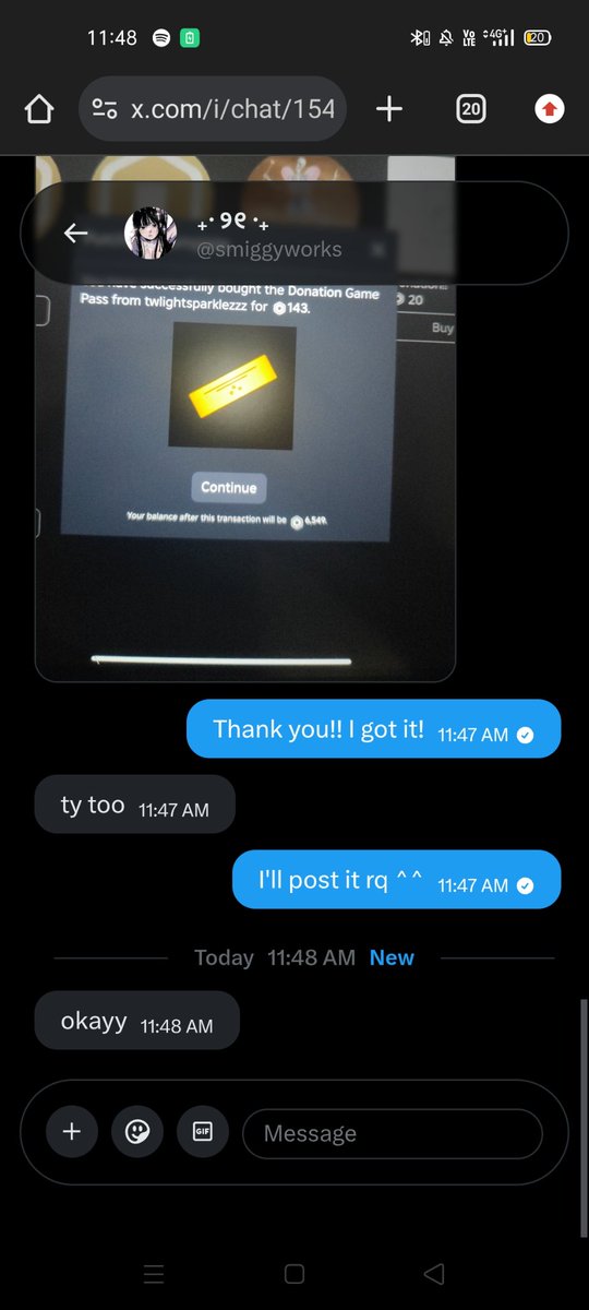 cwrsednini's tweet photo. @smiggyworks is trusted!! ^^ I went first with my mm2 godlies and they were very kind &amp; patient too! Thank you once again! https://t.co/mQQZE0vFTm