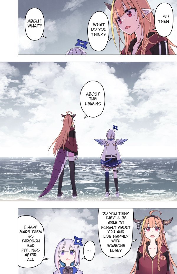 vtange's tweet image. [EN]
An epilogue for you（1/2） 
#かなたーと
#みかじ絵