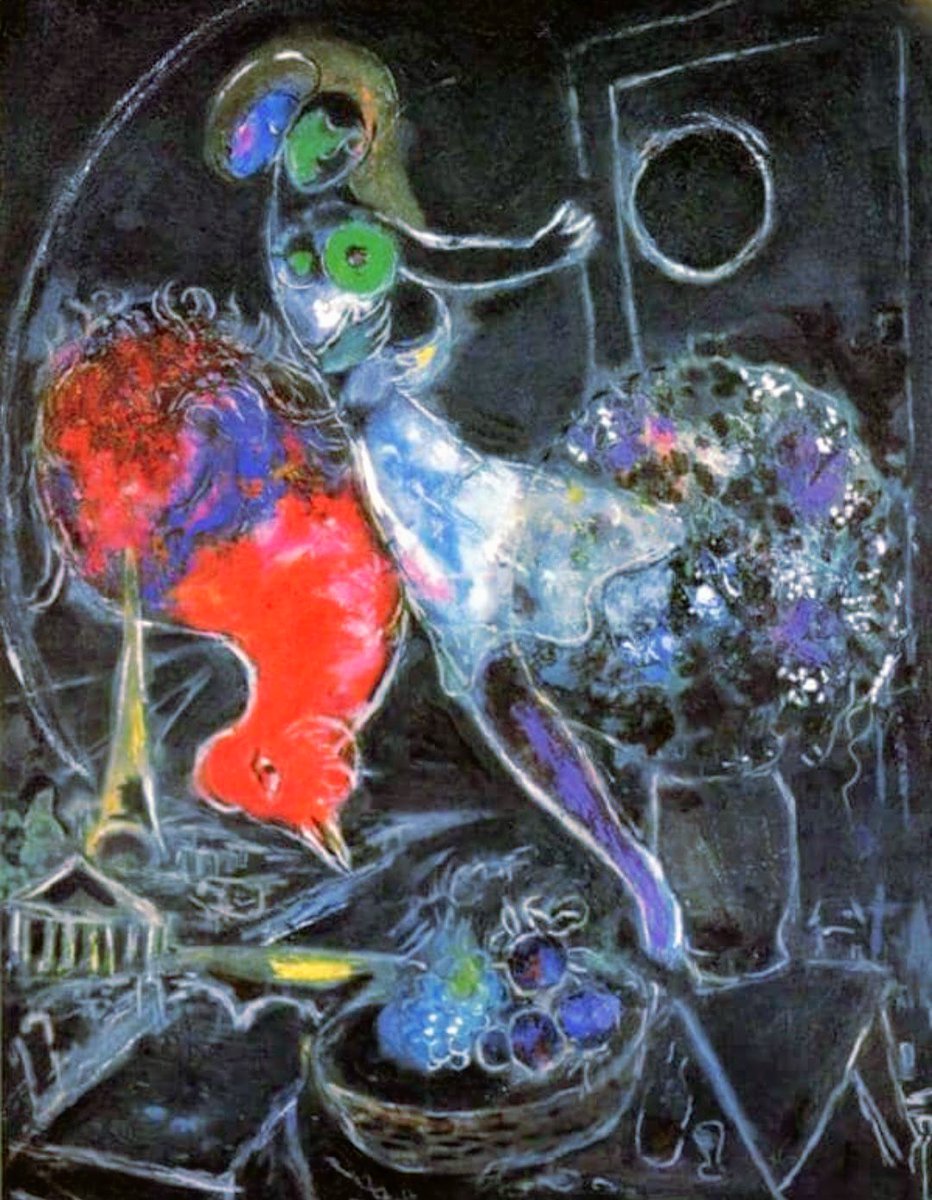 Zwischen den Jahren
ist es wie zwischen Seelen.

Sie berühren sich.

#Haiku
#dasalteJahr
#dasNeue
#Du
#MarcChagall
#lanuitáParis