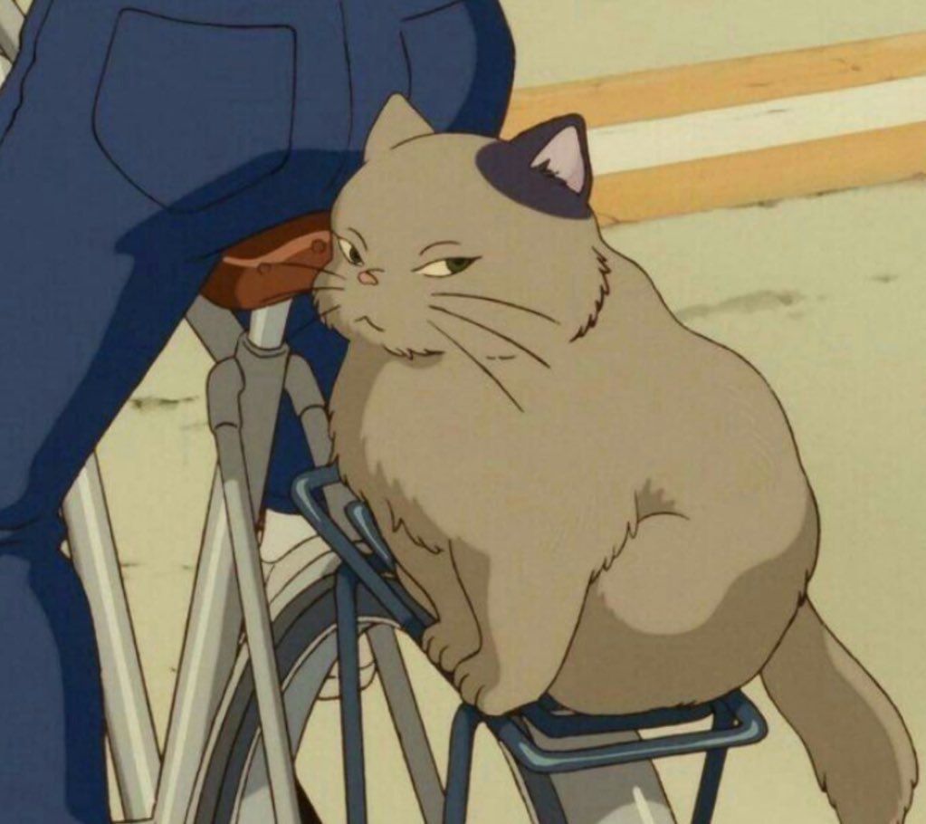 PhotoGhibli's tweet image. Cats of Studio Ghibli
