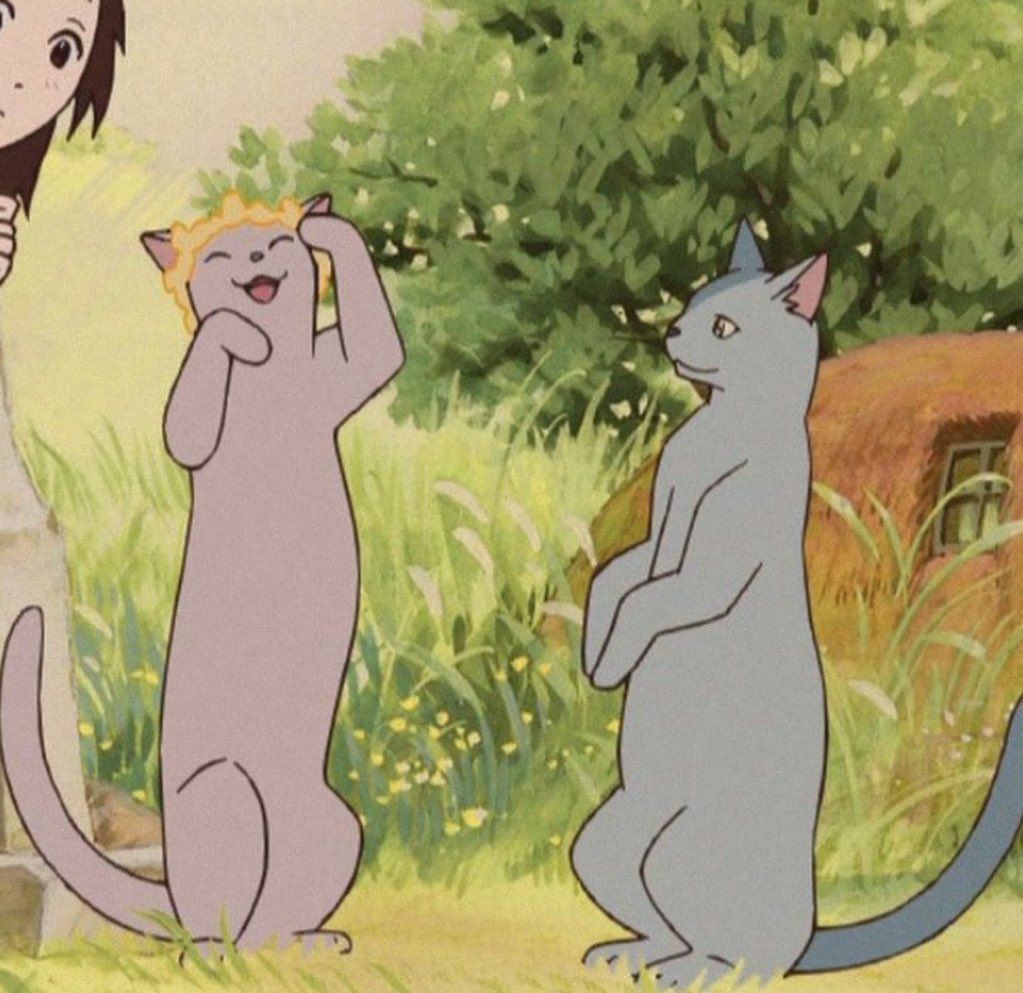 PhotoGhibli's tweet image. Cats of Studio Ghibli