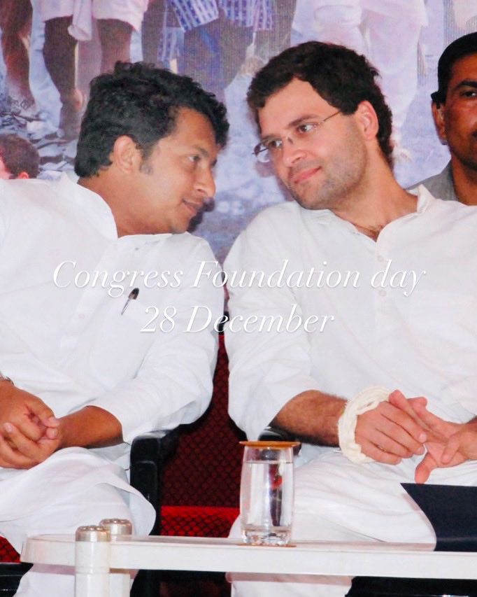 KPatelINC's tweet photo. On Indian National Congress's 140th Foundation Day, I find myself reflecting on what first drew me to this party. It was never about power for its own sake, but about ideas, service, and a deep sense of responsibility towards people and the Constitution. https://t.co/D6w1tv72mV