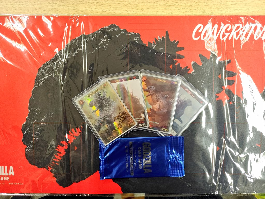 お店で！ゴジカップ大阪🏯 優勝しました！！！！🏆️ 初優勝者プレイ