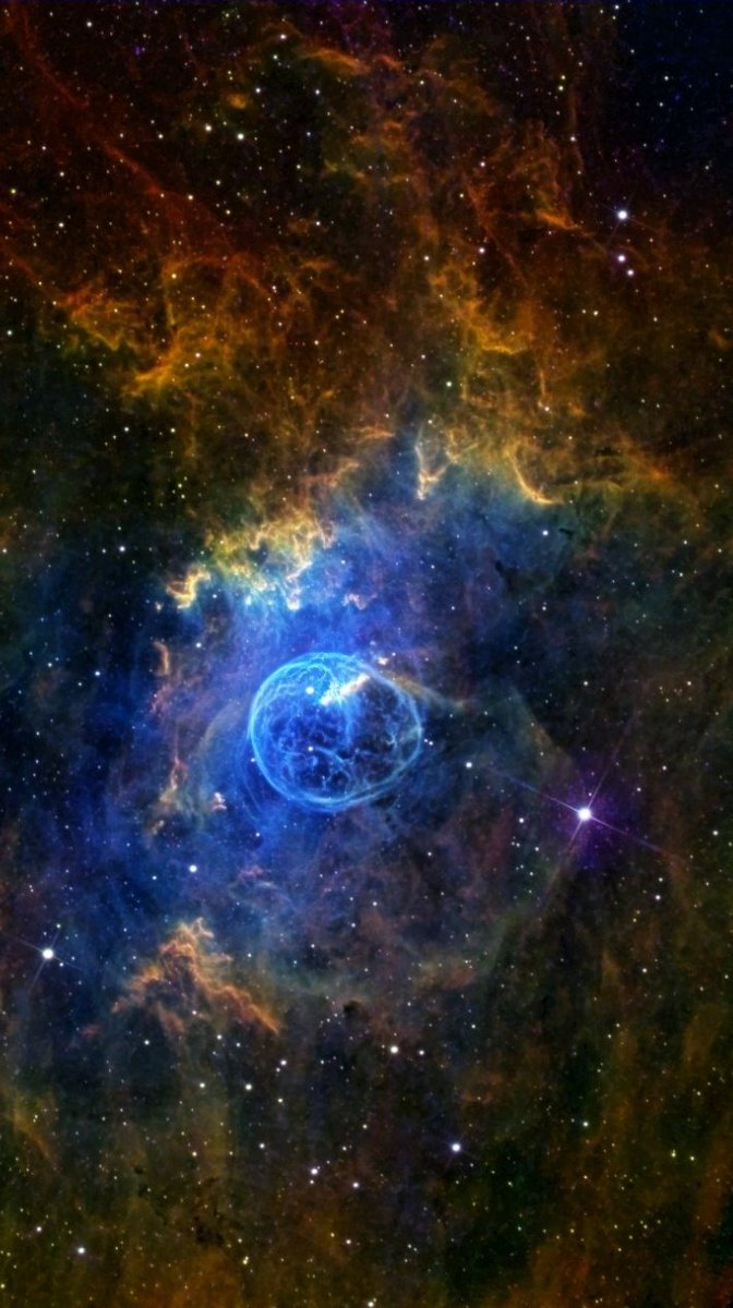 maiz_julio's tweet image. NGC7635 Bubble nebula in Cassiopea constellation simg.de/nebulae1/cas-0…