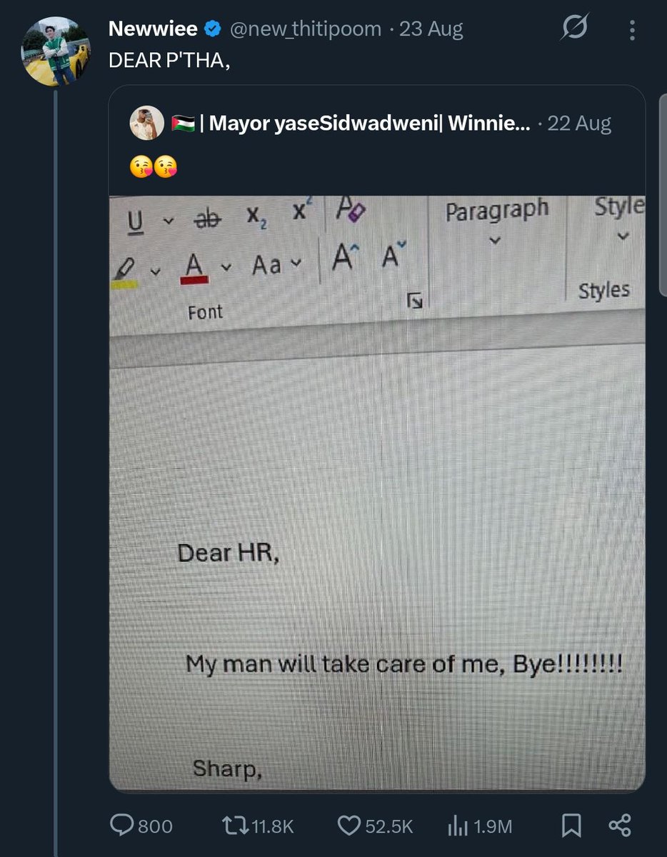 needsunmoon's tweet image. New Thitipoom core in 2025: 

- Tay's wife 
- Dear P'Tha 
- Mae Nong Mentos 
- Where's My Husband?

😭😭😭😭😭😭😭😭
#เตนิว #TayNew #POLCASAN
