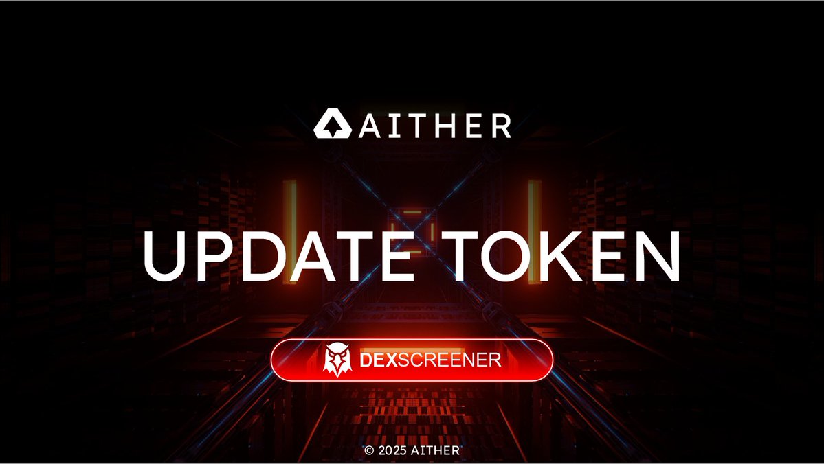 aithernet's tweet photo. 🔄 $AITHER Token Update
📊 Now visible on Dexscreener
https://t.co/oVyKuJN7SR https://t.co/K2Df8UfLJF