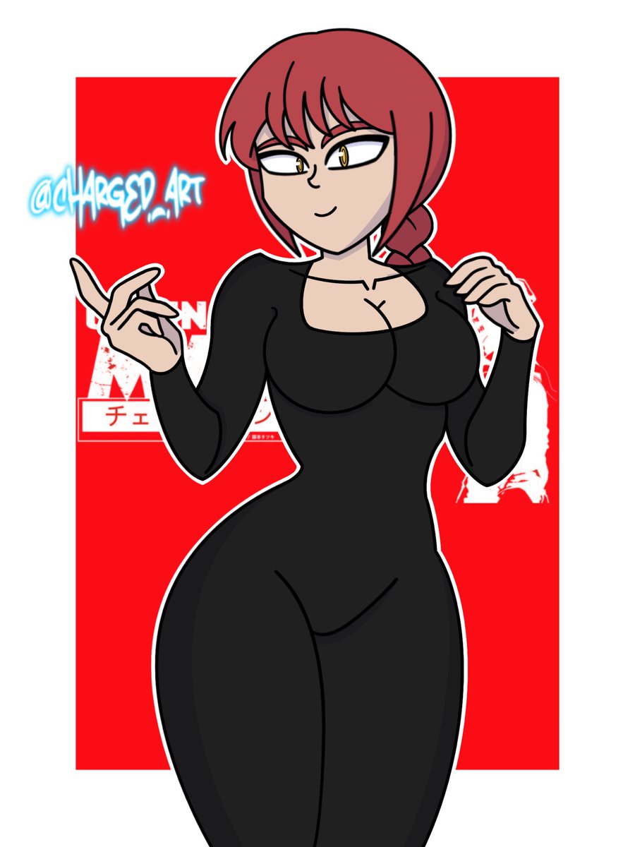 makima ♥️😈 #nsfw #nsfwart #nsfwartist #nsfwtwt #twtart #twtartist #chainsawman #makimachainsawman