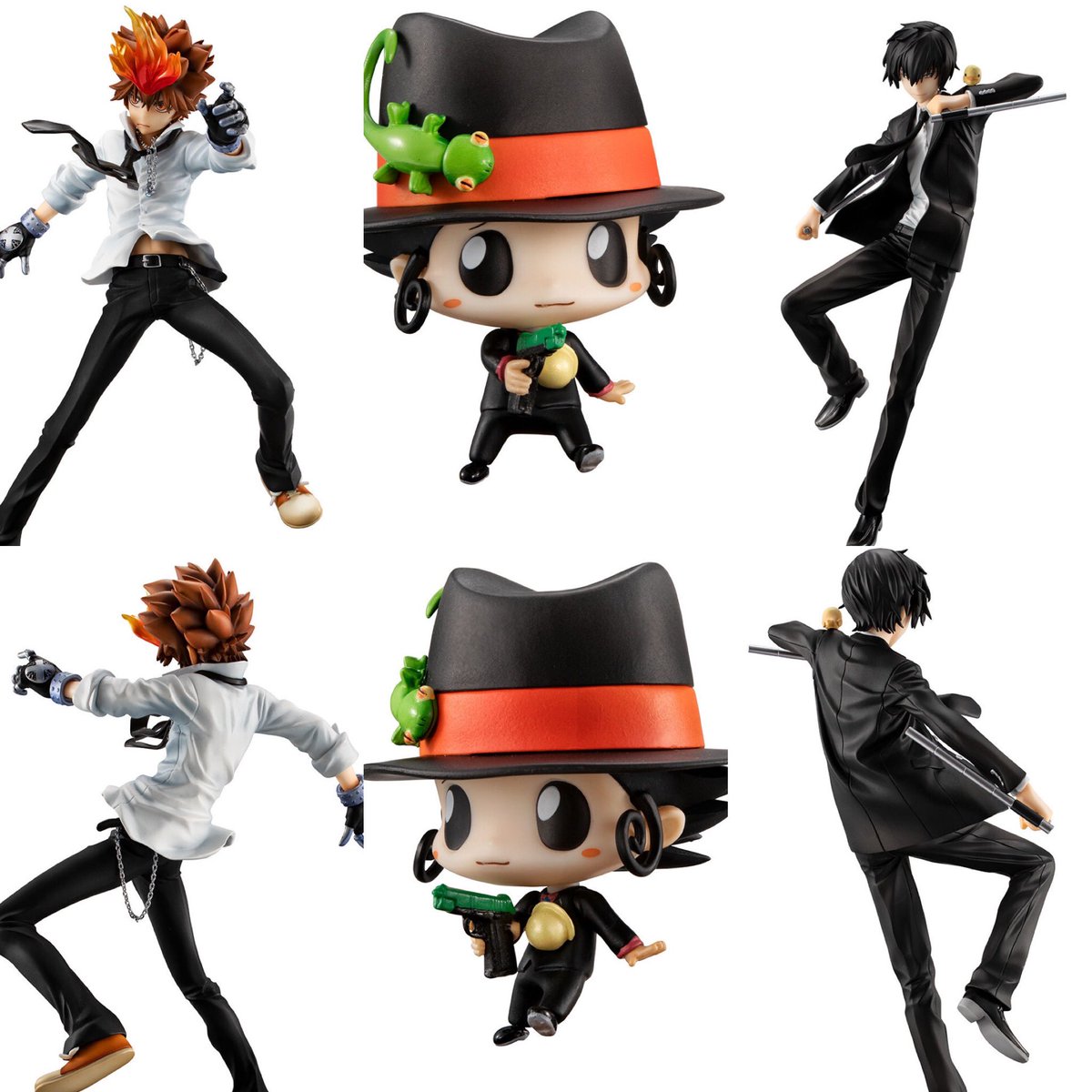 2026年1月発売

G.E.M.シリーズ 家庭教師ヒットマンREBORN！ 沢田綱吉＆雲雀恭弥＆リボーンセット【再販】

ボンゴレファミリーの10代目ボス候補 沢田綱吉と、ボンゴレファミリー雲の守護者 雲雀恭弥が再登場。
リボーンも付属した豪華3点セットのアイテムです。

p-bandai.jp/item/item-1000…