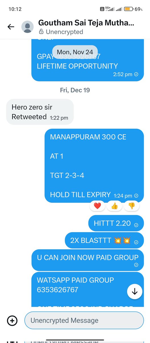 TheMaster8383's tweet photo. โฌ#HERO_ZERO DEC SERIES โฌ
โพ #NATIONALALUMINIUM 305 CE 0.80 TO 7.....๐ฏ๐ฏ 9Xโ
โพ #MANAPPURAM 300 CE
1 TO 18.20...๐ฏ๐ฏ 18Xโ
BOTH TRADES GIVEN #FREE ๐
โพ#IRFC 125 CE
0.40 TO 9.46...๐ฏ๐ฏ 25X โ
โพ #HINDZINC 640 CE
1.40 TO 17....๐ฏ๐ฏ 12X โ
WITH THE #MASTER ๐ฅ๐ฒ๐ฒ https://t.co/lilOklgUCl