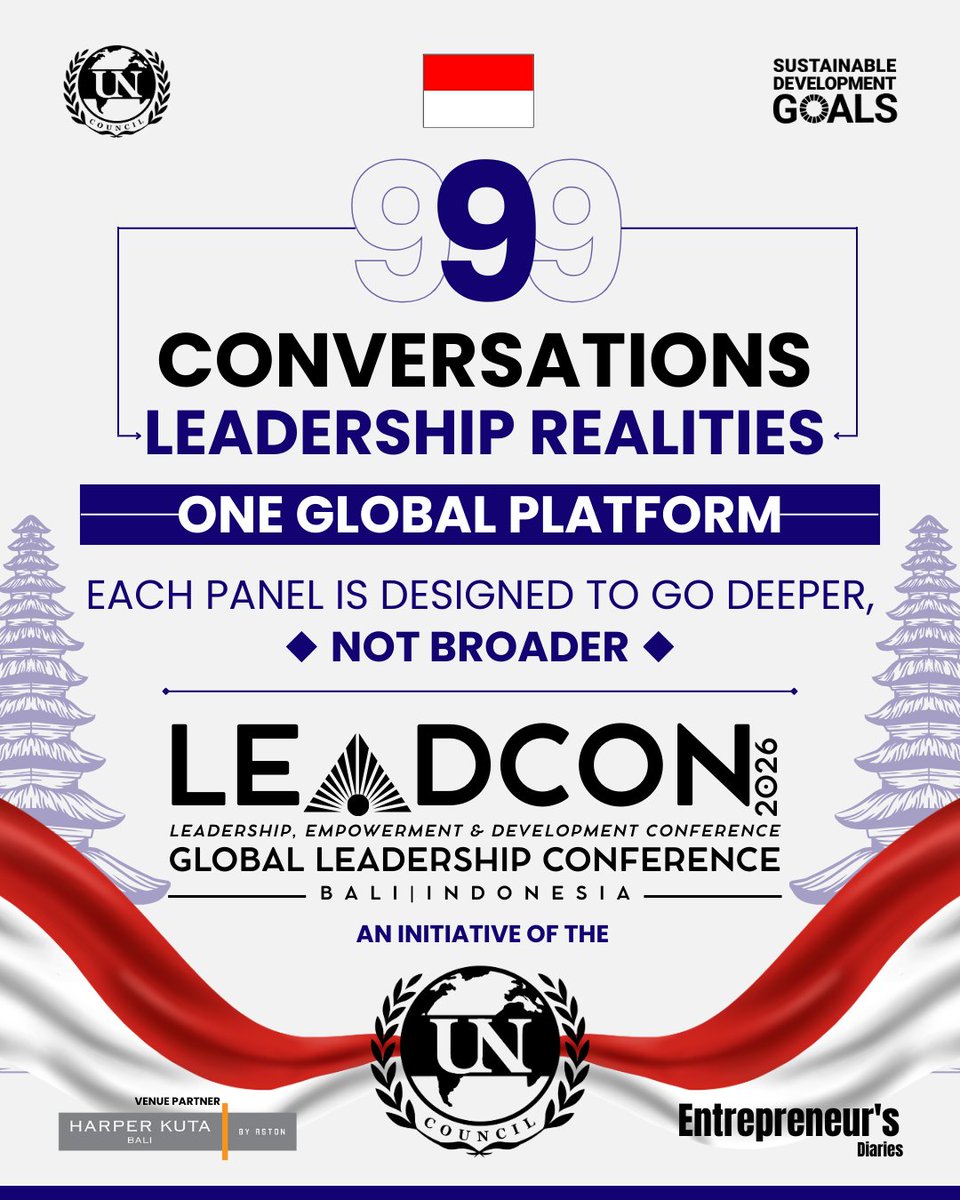 uncouncilorg's tweet photo. Leadership conferences talk a lot about “impact.”
But very few create conversations that actually change how leaders think. https://t.co/PgZYzWwpSh