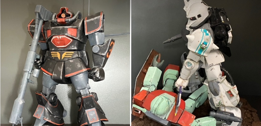 プラモデル引退品塗装済み完成品32体 素人制作ジャンク品 今年作った模型晒そうぜ ②5月〜8月 旧キット、ジャンク、かつて一度は