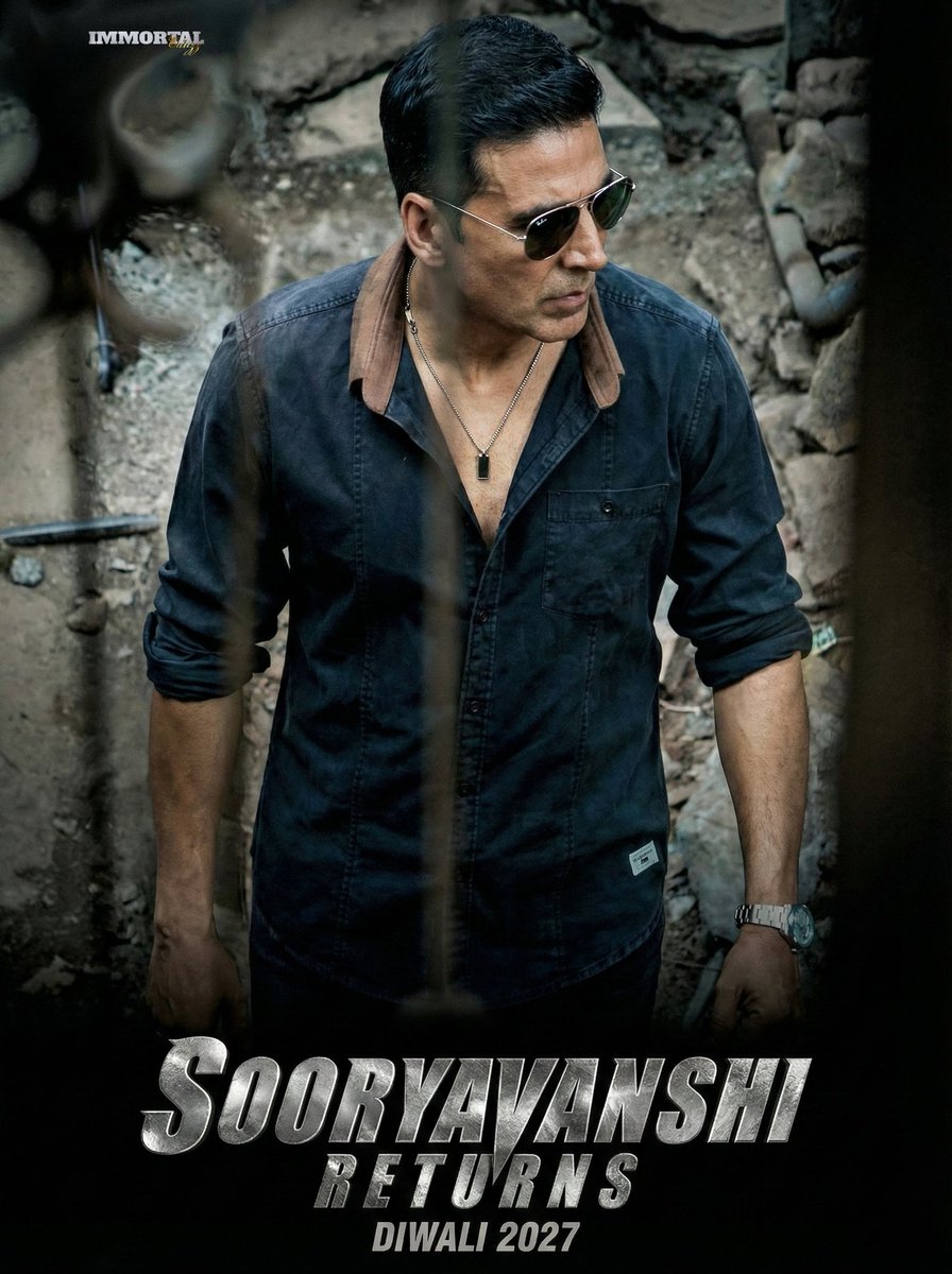 immortalkhiladi's tweet image. Sooryavanshi returns. This time, it’s personal.