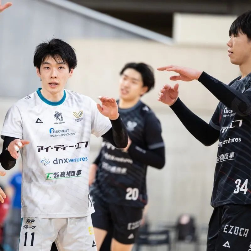 全選手のサイン入りパネル／ ヴォレアス北海道が天皇杯準優勝を記念し