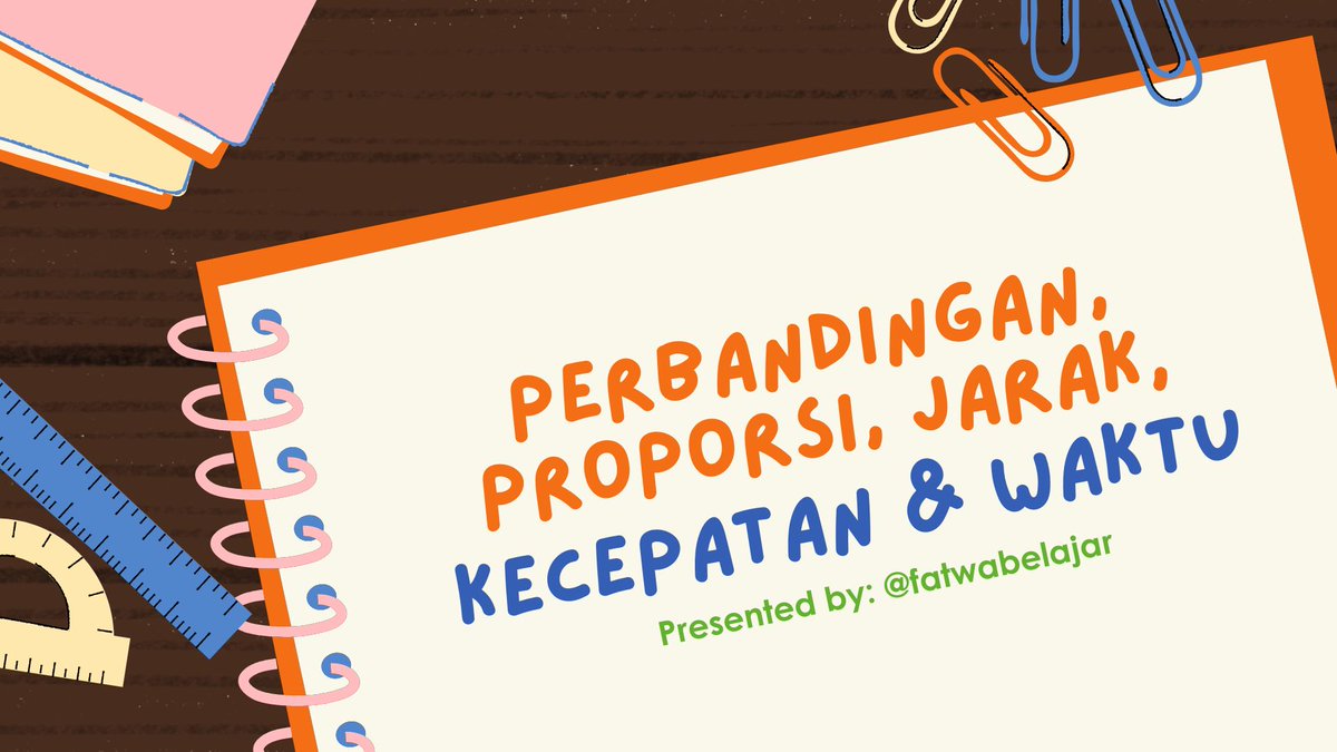 fatwabelajar's tweet image. Di PU, materi perbandingan itu sering diremehin. Padahal justru di sini banyak jebakan halusnya. Bukan soal hitungannya susah, tapi soal salah nangkap konsep dari awal. Makanya, kita mulai pelan-pelan dari dasarnya.

a thread by @fatwabelajar