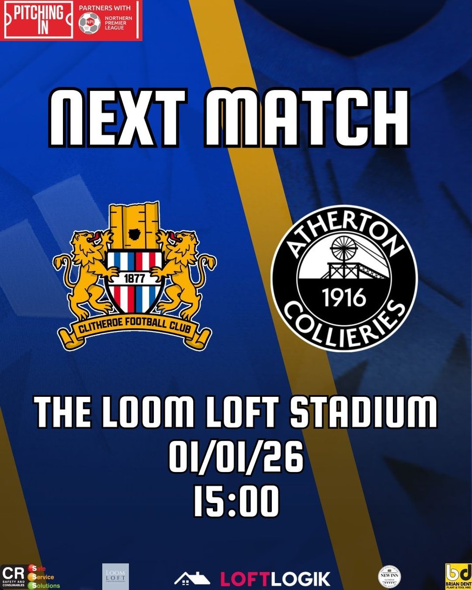 Clitheroe FC tweet media