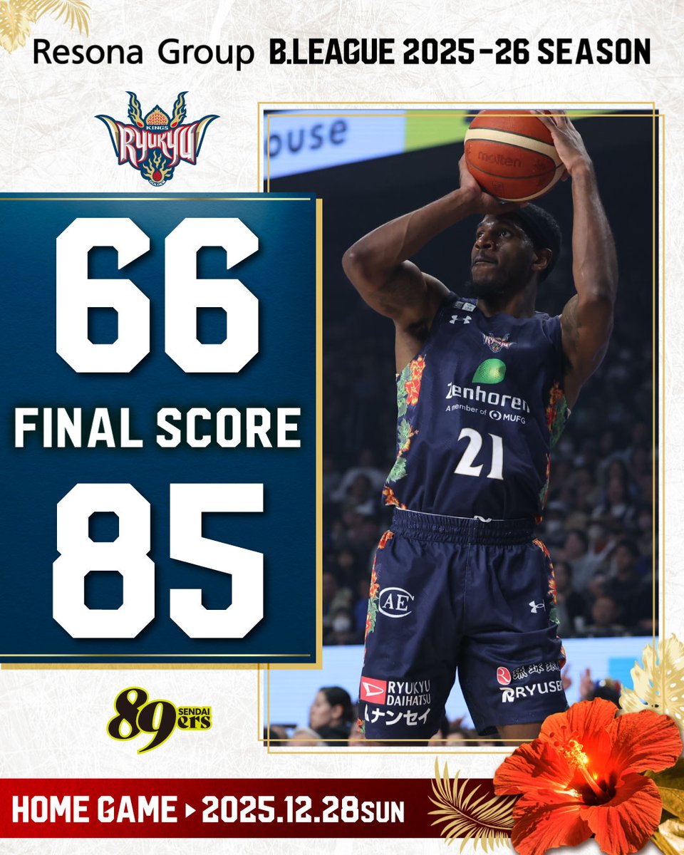 琉球ゴールデンキングス公式 (@RyukyuKings) / Posts / X