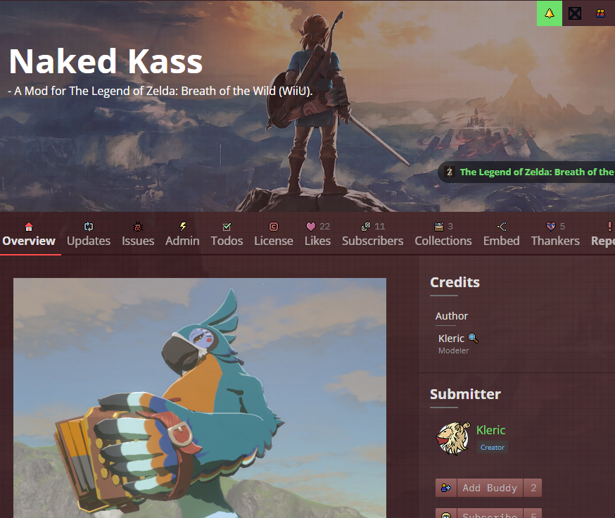 KassLover1's tweet image. ALSO,
-compatible with other mods
it is time