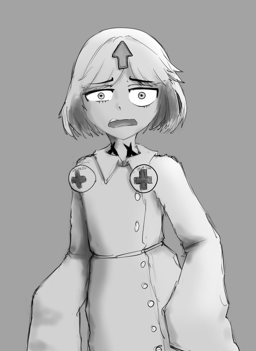 Delilah Neumann from Guilty Gear, doodle for a friend #GuiltyGearStrive