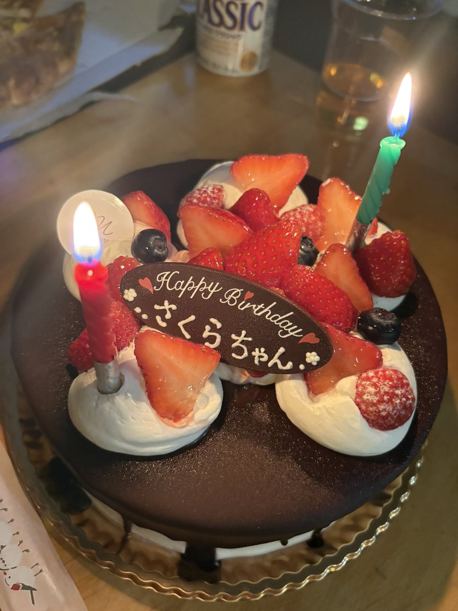 yma1227's tweet photo. お祝いしてもらいました‼️ https://t.co/D4tTXFqjHX