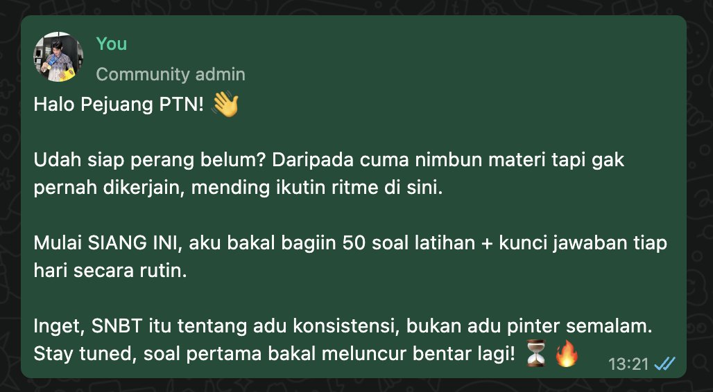 SNBTFESS || SNBP - UTBK tweet media