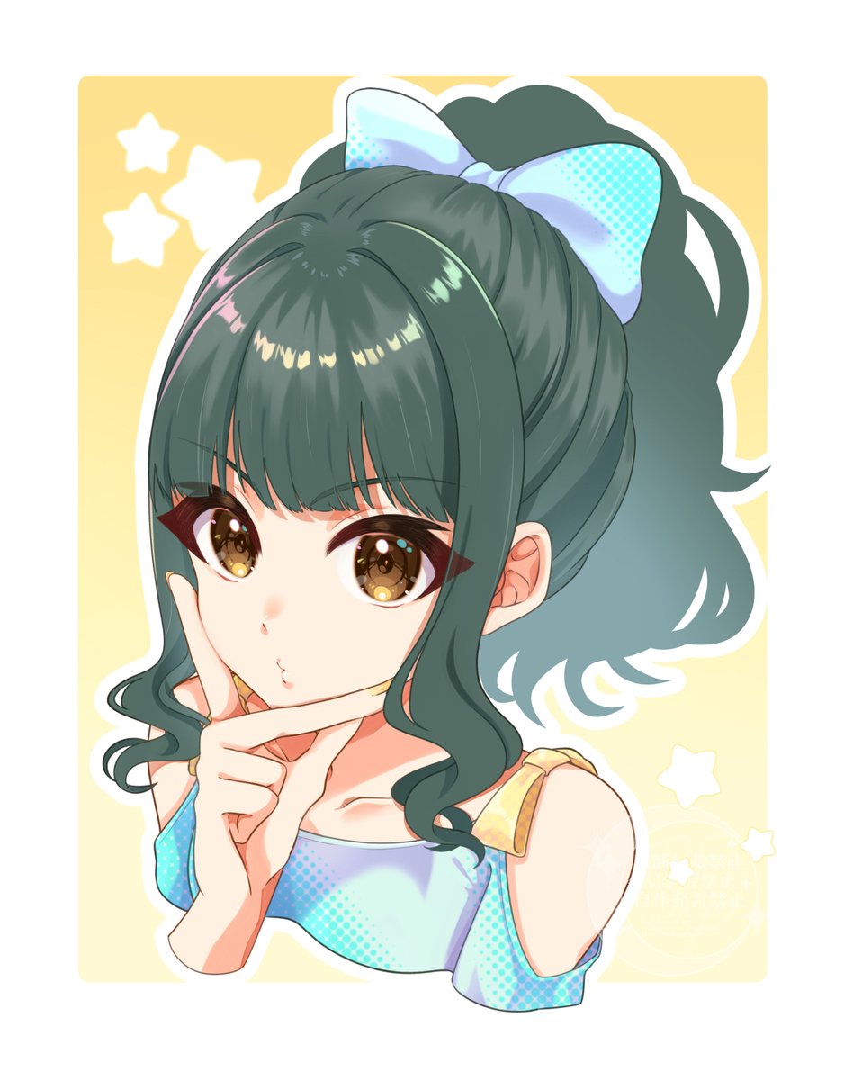 ぴ～ちゅッ💙💙
#藤居朋