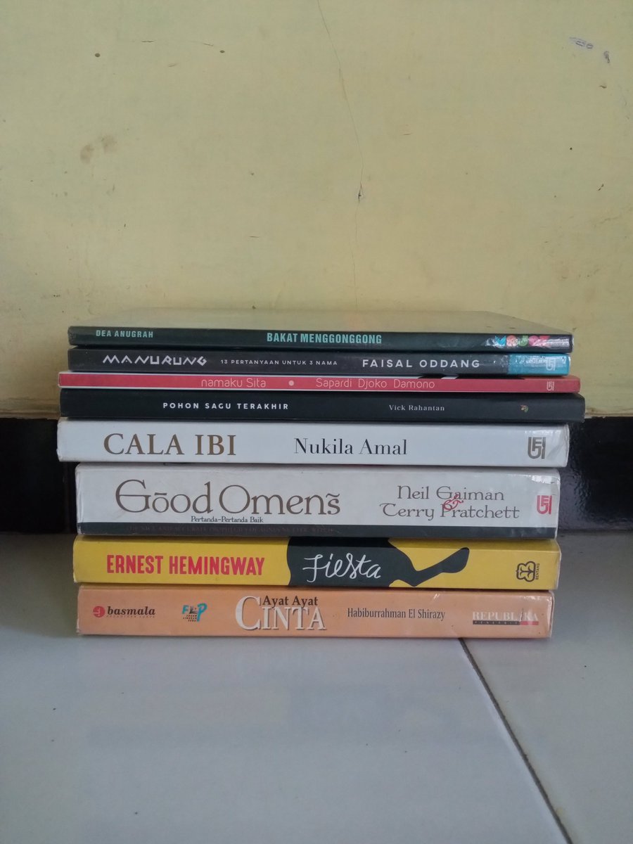 Dee | preloved buku pinned tweet media