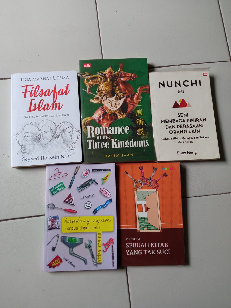 Dee | preloved buku pinned tweet media