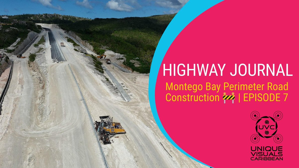 uvc_droneimage's tweet photo. Highway Journal : Episode 7 Is Days Away ....... 

Make sure you subscribe to my @YouTube channel &amp; enjoy!!!!

#uvctvjamaica #jamaica #highwayconstruction #infrastructure #montegobay #montegobayjamaica https://t.co/fs2HZOJzyk