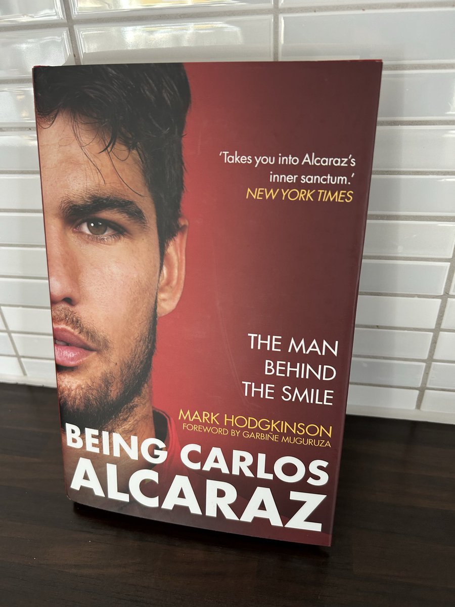 .<a href="/thetennisspace/">Mark Hodgkinson</a> A compelling read that gives real insight into Carlos’ upbringing, foundations, and competitive mindset.

I especially liked the psychologist’s perspective on how he raises his level at the most crucial moments.

Read it twice - outstanding work.<a href="/carlosalcaraz/">Carlos Alcaraz</a> 🇪🇸