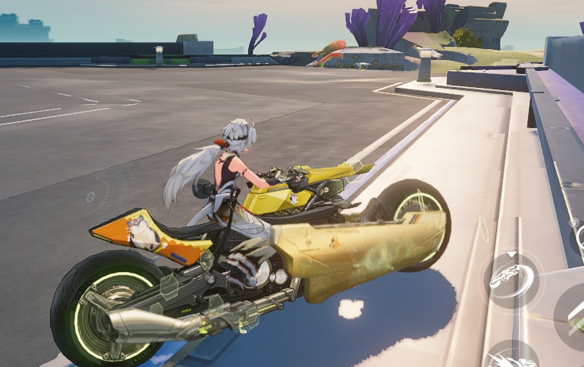 バイク黄色にした💛