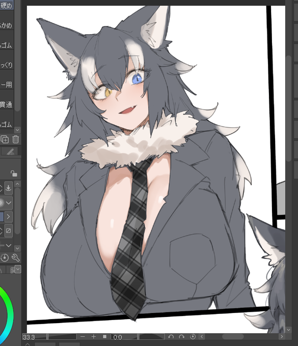 アニメ版タイリクオオカミさんの設定すき 