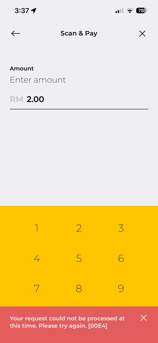fahmiekhamis's tweet photo. @MyMaybank got this error https://t.co/S0Emzoz1ie