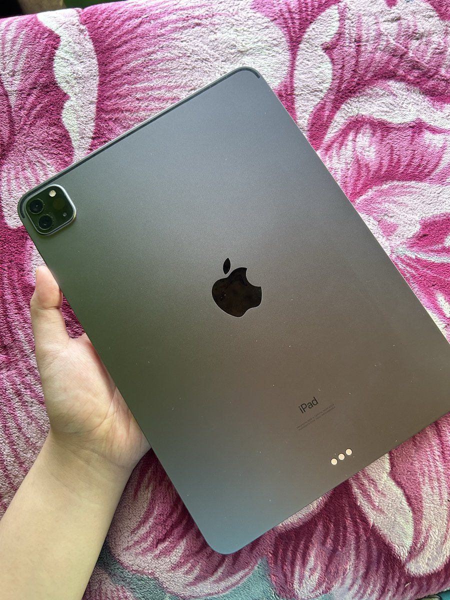 p1wraa's tweet photo. @lovieeales ipad pro gen 2 256gb, 7,7jt nego https://t.co/FATdKdwOAj