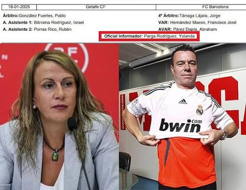 Yolanda Parga es todo lo que quiren hacer ver que era Negreira, pero no verás prensa ni clubes cuestionarse al menos un conflicto de intereses, cuando cada jornada vemos anomalías que tiran para el mismo lado. Cuánto dinero del Real Madrid entra en casa de los Dávila-Parga??