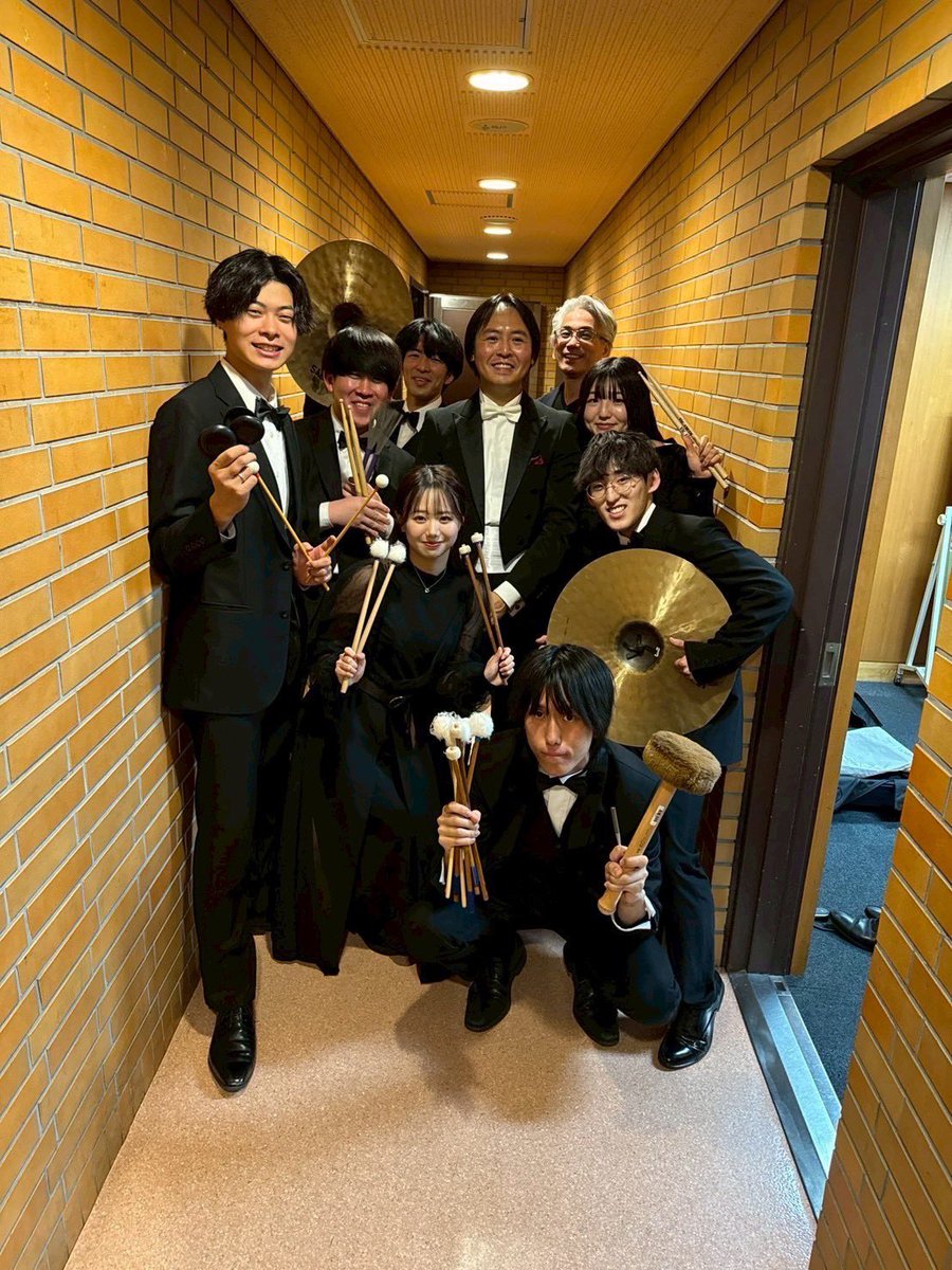 洗足学園音楽大学打楽器コース tweet media