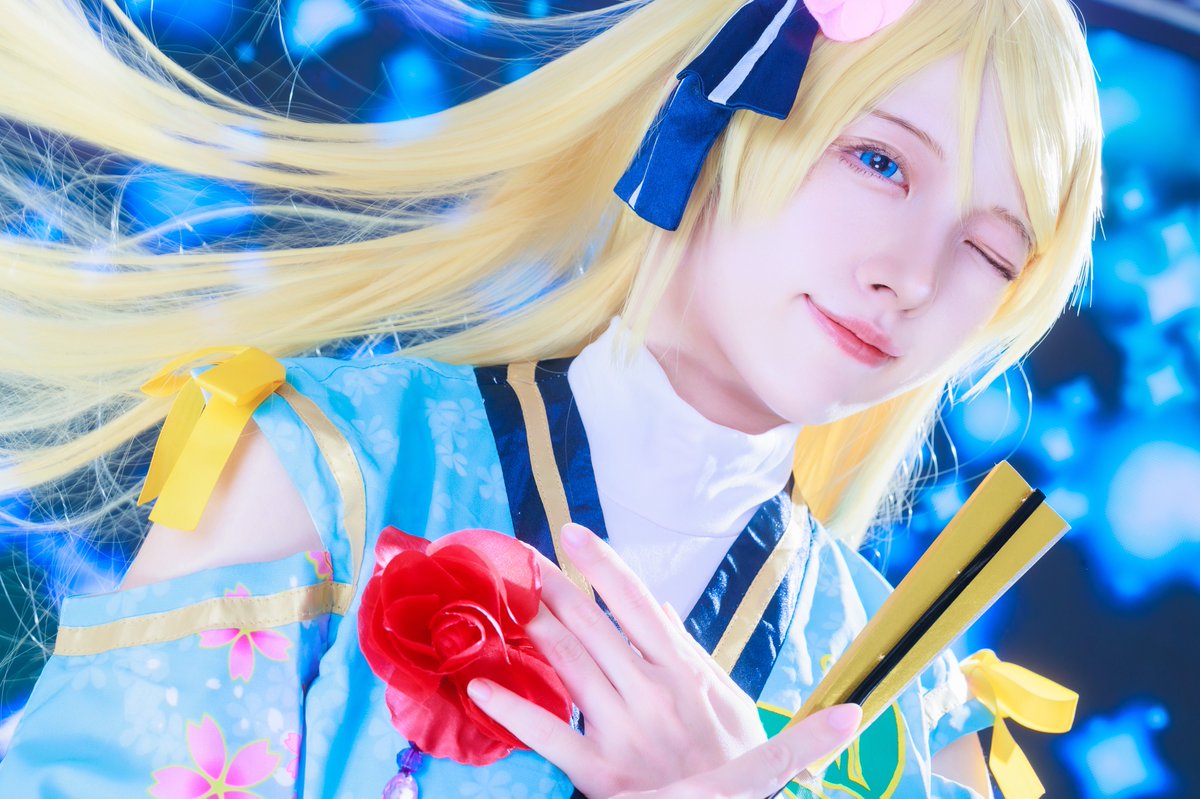 cos🩵絢瀬絵里 ＿＿Angelic Angel 📸ゆっかんさん(@12yukkan19 ) #今宵